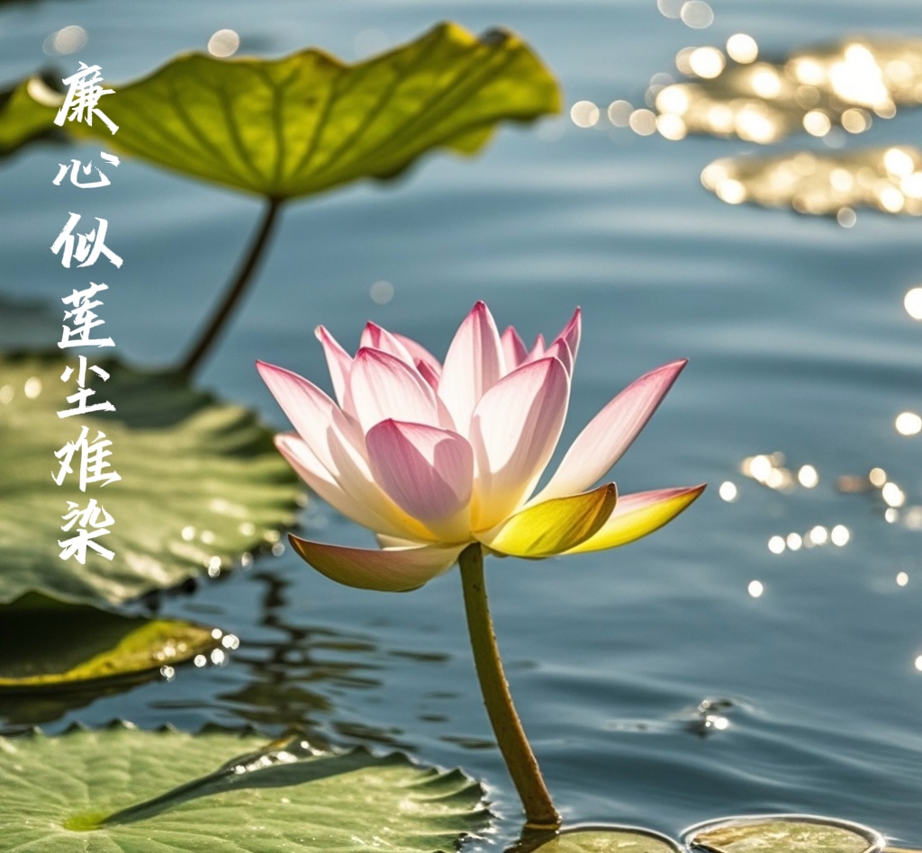 廉心似莲尘难染.jpg